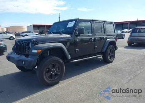 2020 Jeep Wrangler Unlimited Sport Altitude 4X4 from USA, damaged, VIN 1C4HJXDN8LW339282